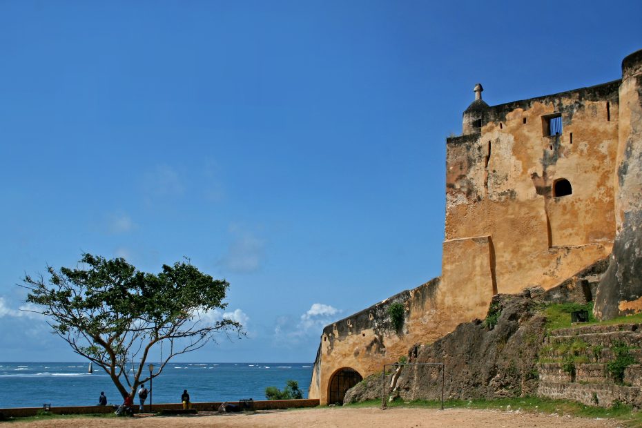 Unesco heritage site,Fort Jesus in Mombasa, Kenya