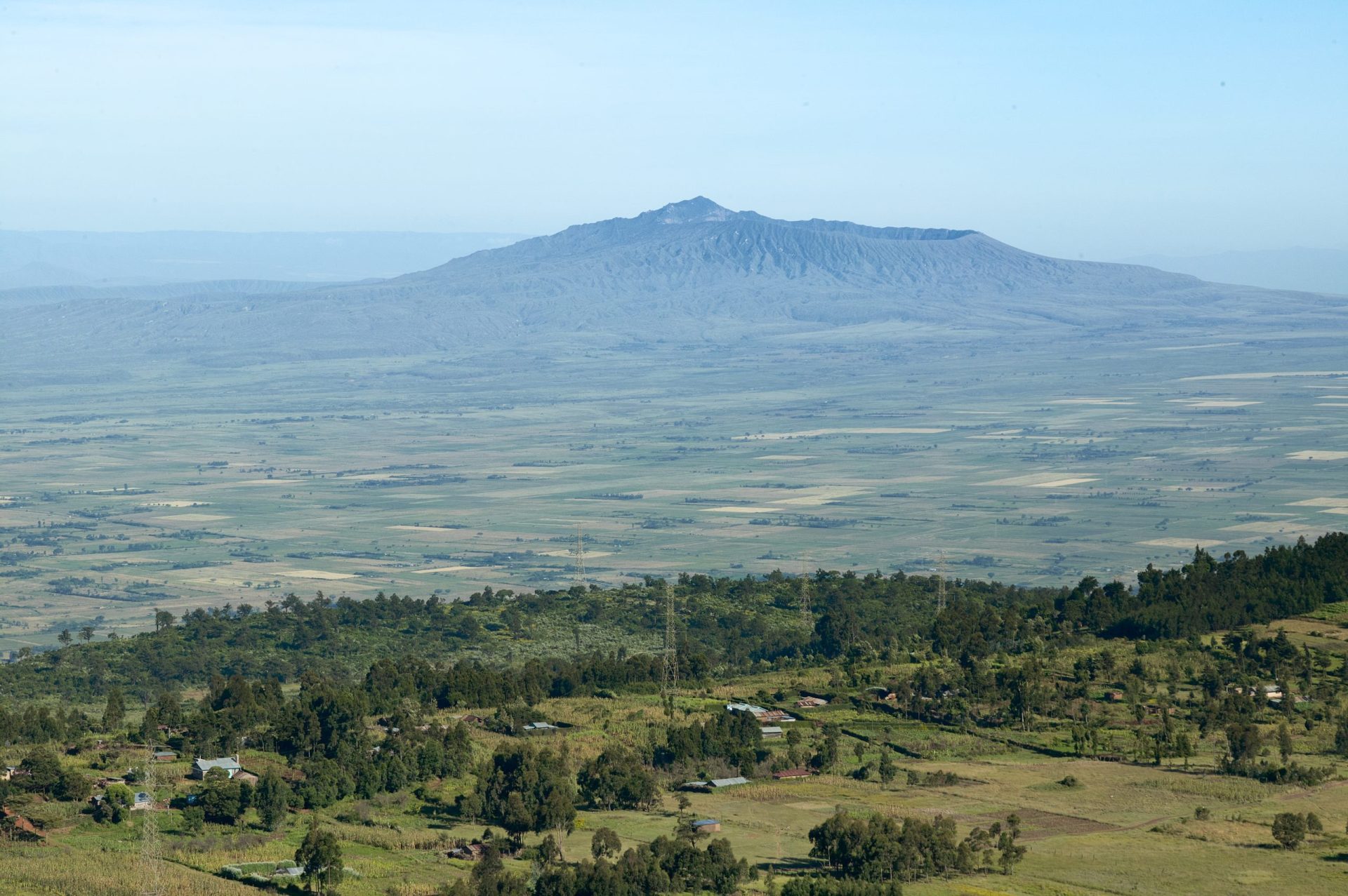 Great Rift Valley view near Nairobi in Kenya