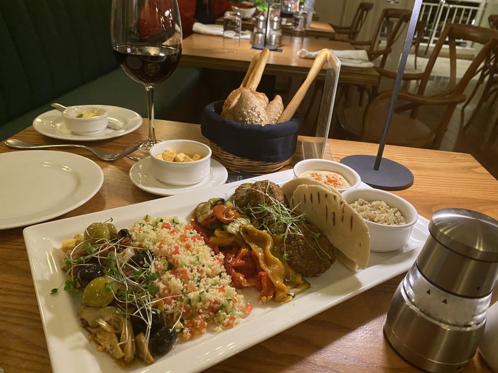 mezze platter