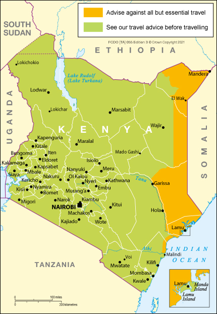 kenya travel advice for British Citizens 